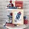 DIY Patriotic Firecracker Frame Kit – 5x7 Button Art Craft Kit